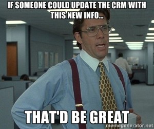 CRM that'd be great